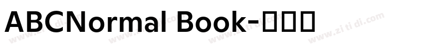 ABCNormal Book字体转换